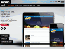 Tablet Screenshot of carstennewmedia.com